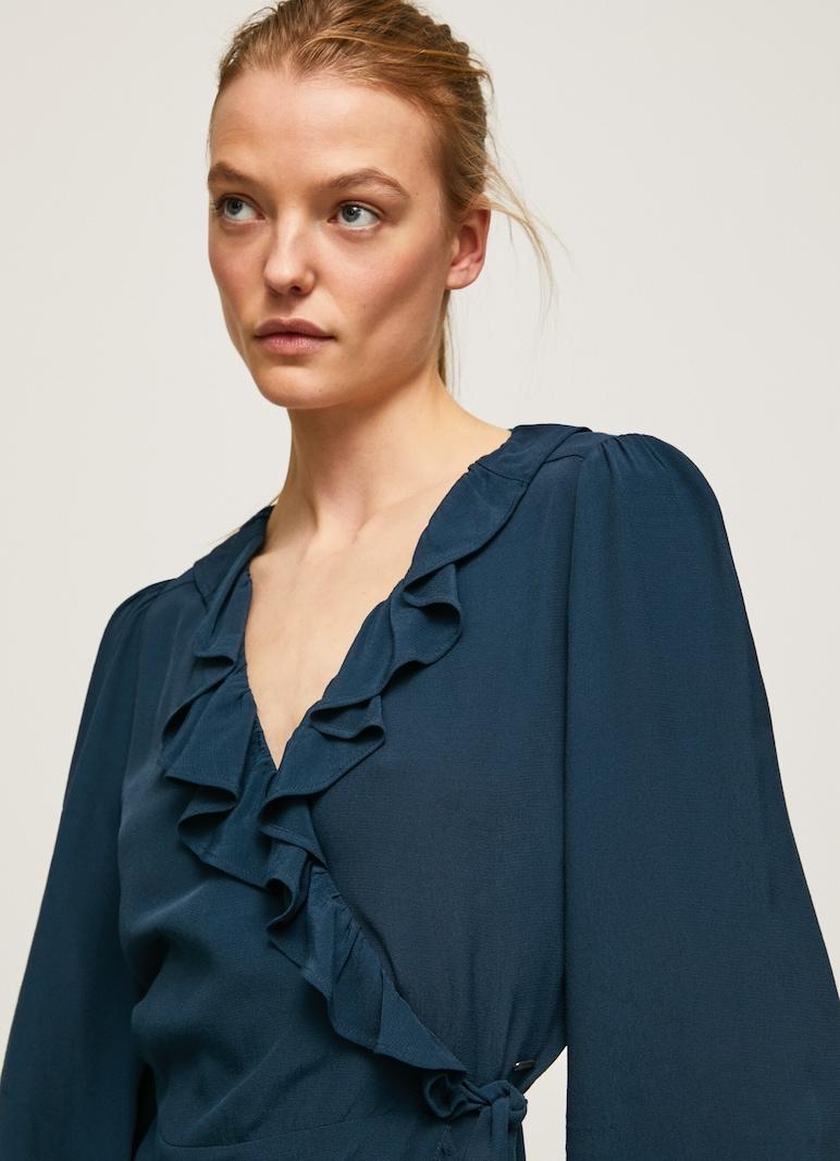 Sinned X About You Vestido Pepe Jeans En Azul