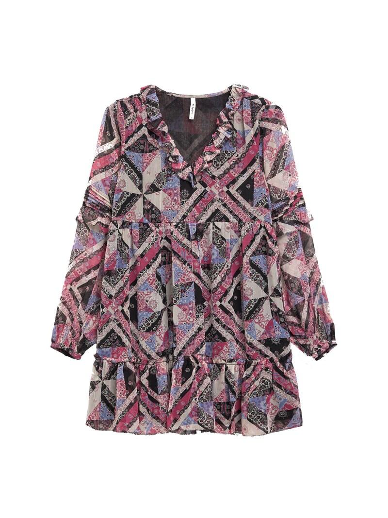 sinned x about you Vestido 'Pitu' Pepe Jeans en Rosa