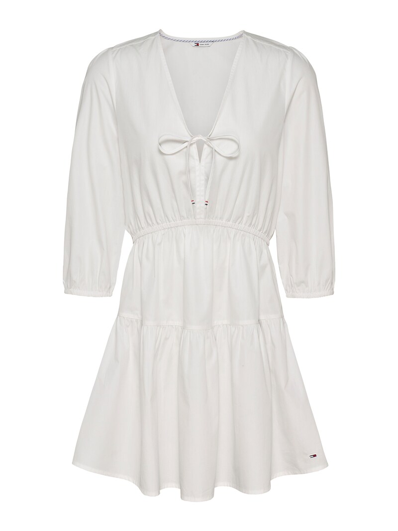 sinned x about you Vestido Tommy Jeans en Blanco