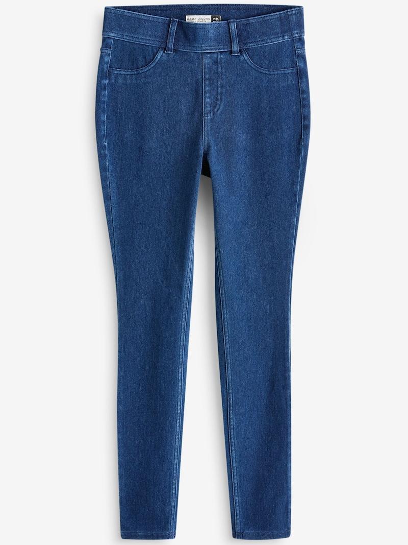 Sinned X About You Skinny Jeggings Next En Azul Negro