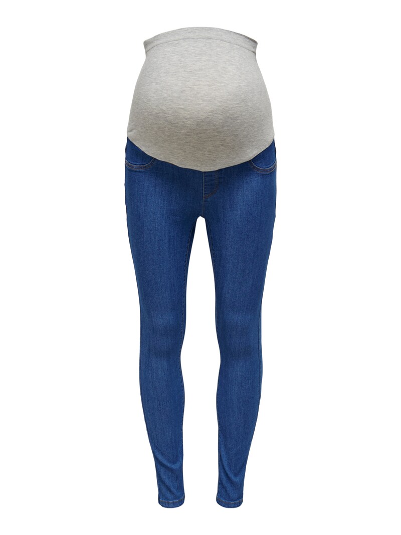 sinned x about you Skinny Jeggings 'Rain' Only Maternity en Azul Denim