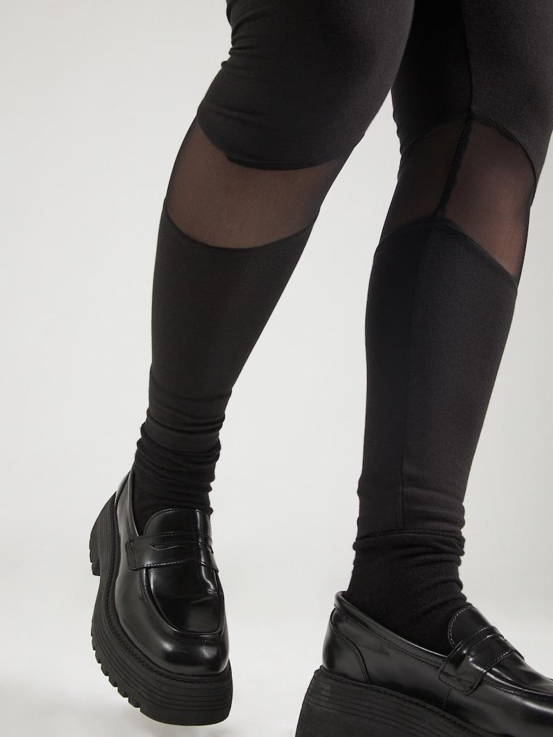 Sinned X About You Skinny Leggings 'CARTIMI' ONLY Carmakoma En Negro