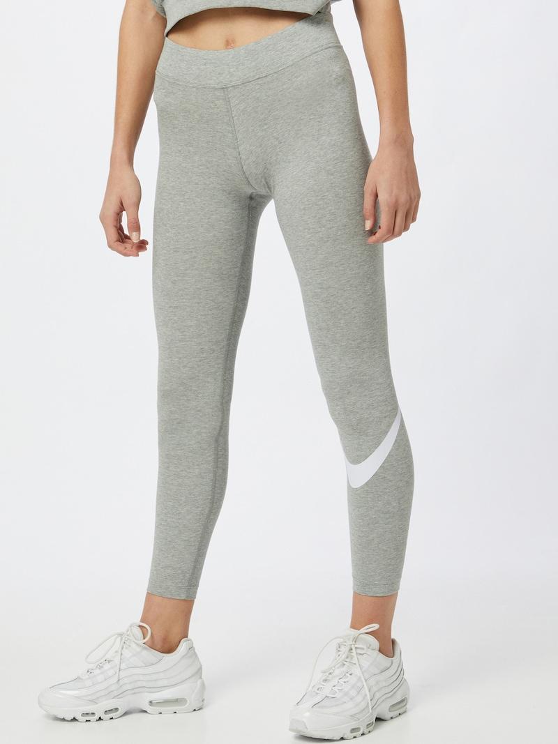 Sinned X About You Skinny Leggings 'Essential' NIKE En Gris Moteado