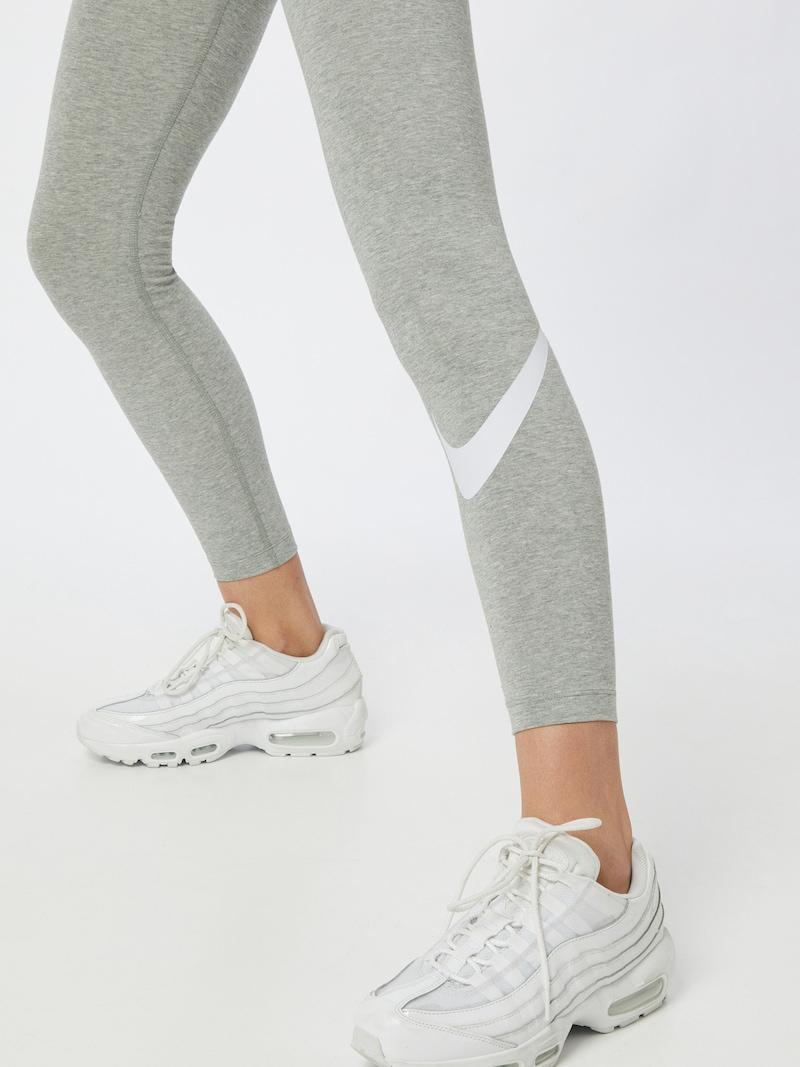 Sinned X About You Skinny Leggings 'Essential' NIKE En Gris Moteado