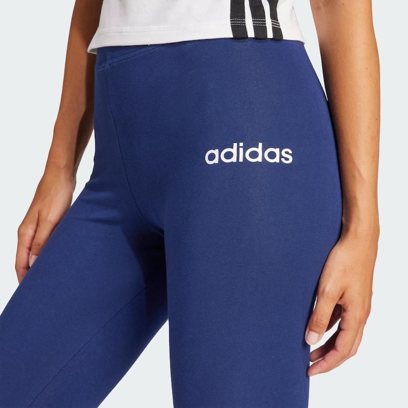 Sinned X About You Skinny Pantalón Deportivo 'Essentials' ADIDAS SPORTSWEAR En Azul Oscuro