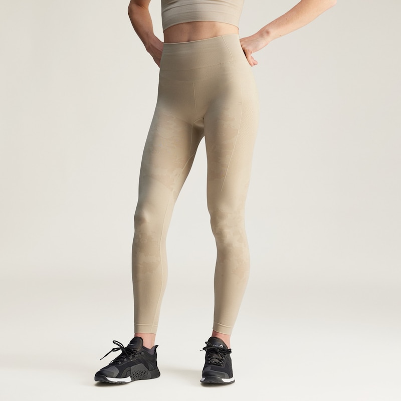 Sinned X About You Skinny Pantalón Deportivo 'TrueStrength' ADIDAS BY STELLA MCCARTNEY En Beige