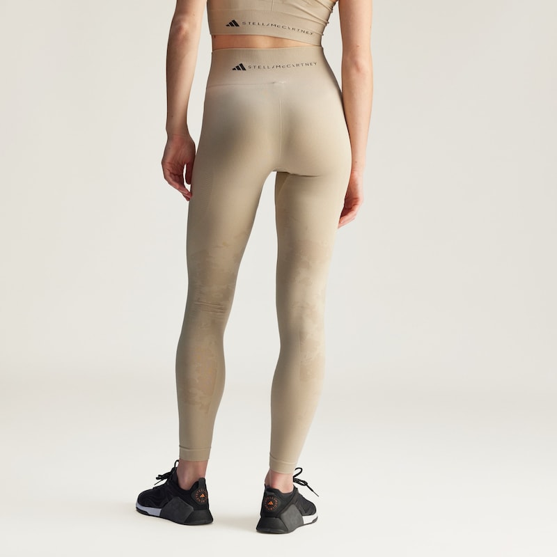 Sinned X About You Skinny Pantalón Deportivo 'TrueStrength' ADIDAS BY STELLA MCCARTNEY En Beige