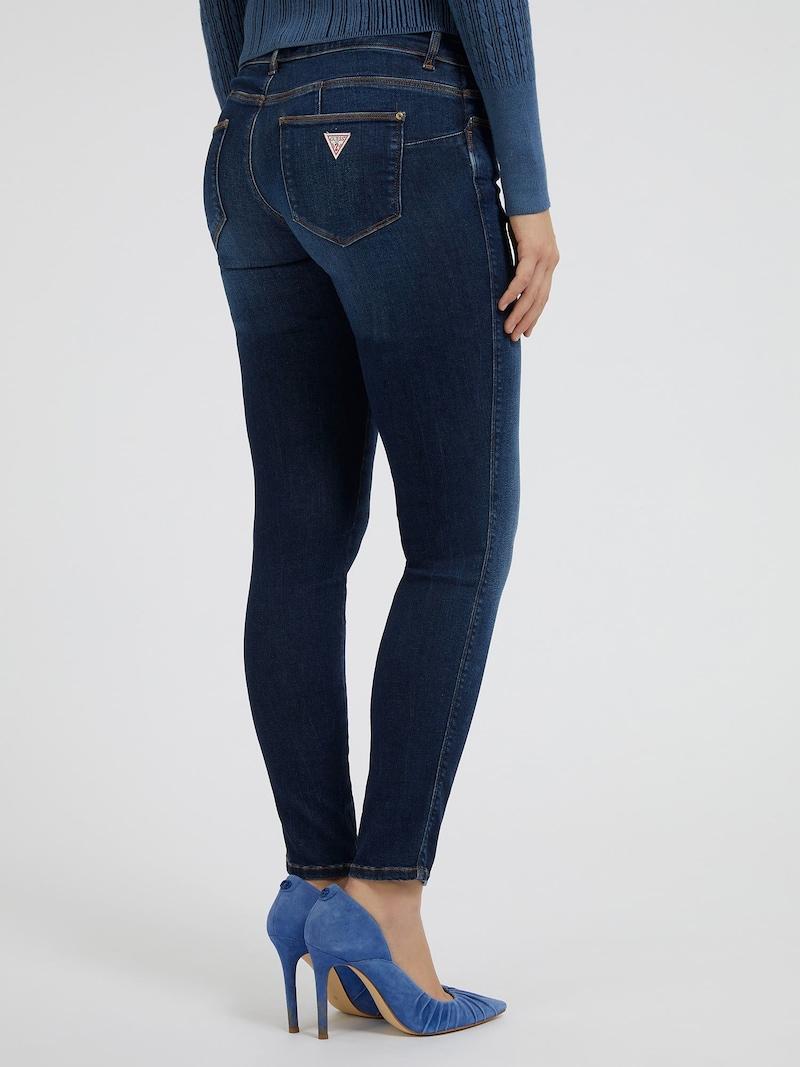 Sinned X About You Skinny Vaquero 'Curve X' GUESS En Azul Denim