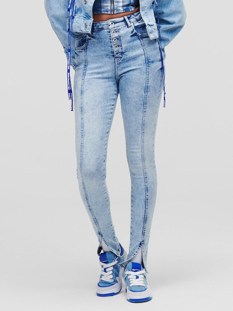 Sinned X About You Skinny Vaquero KARL LAGERFELD JEANS En Azul Claro