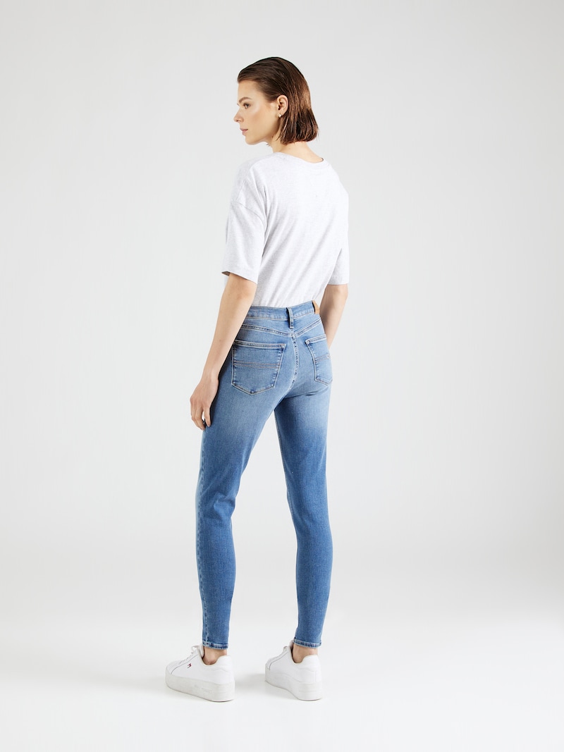 Sinned X About You Skinny Vaquero 'NORA' Tommy Jeans En Azul Claro