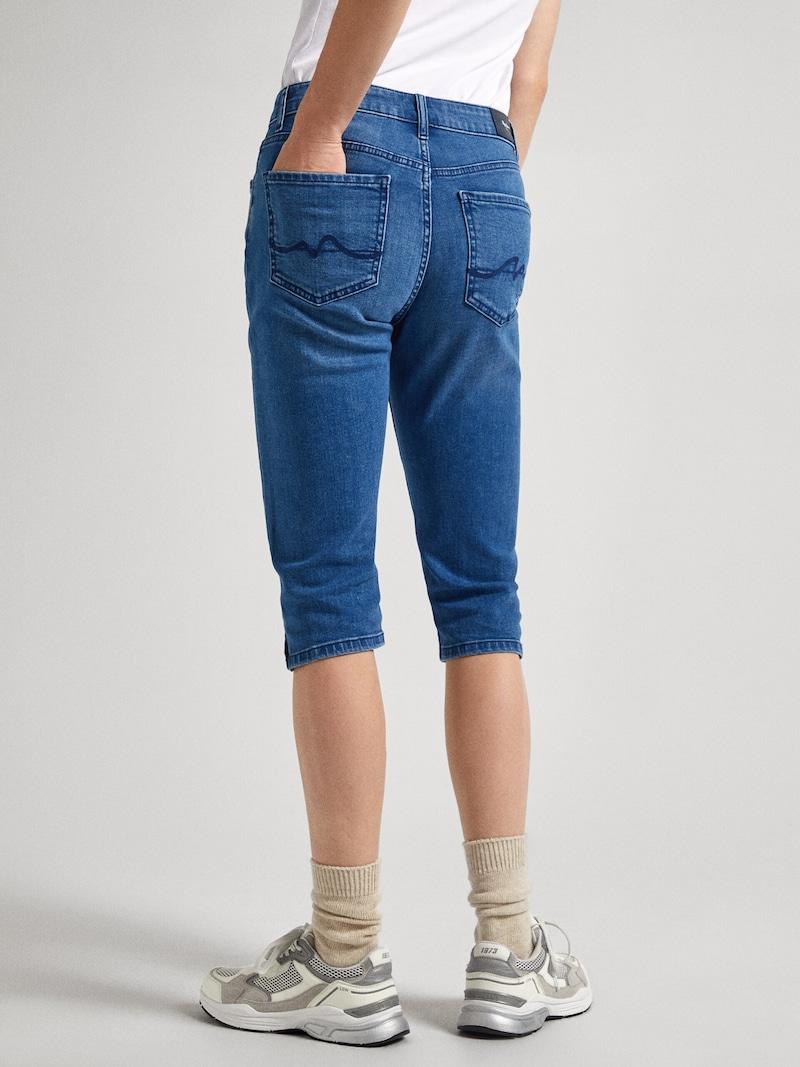 Sinned X About You Skinny Vaquero Pepe Jeans En Azul Denim