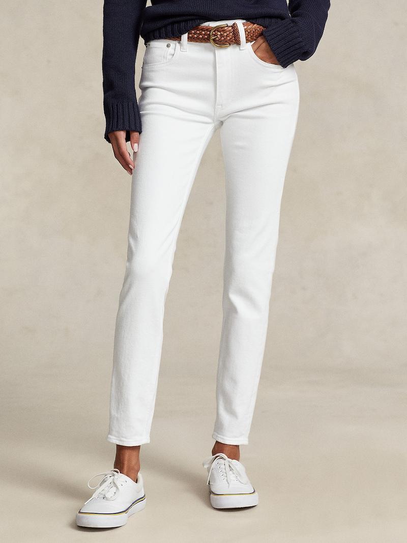 Sinned X About You Skinny Vaquero Polo Ralph Lauren En Blanco Denim
