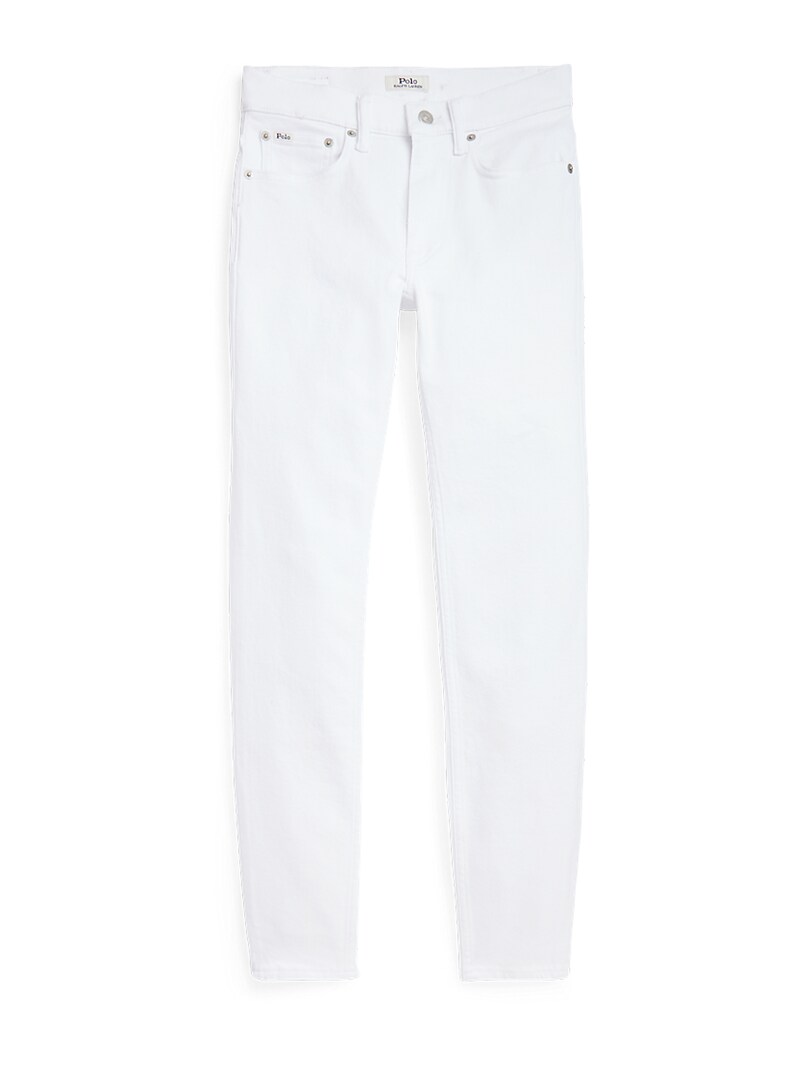 sinned x about you Skinny Vaquero Polo Ralph Lauren en Blanco Denim