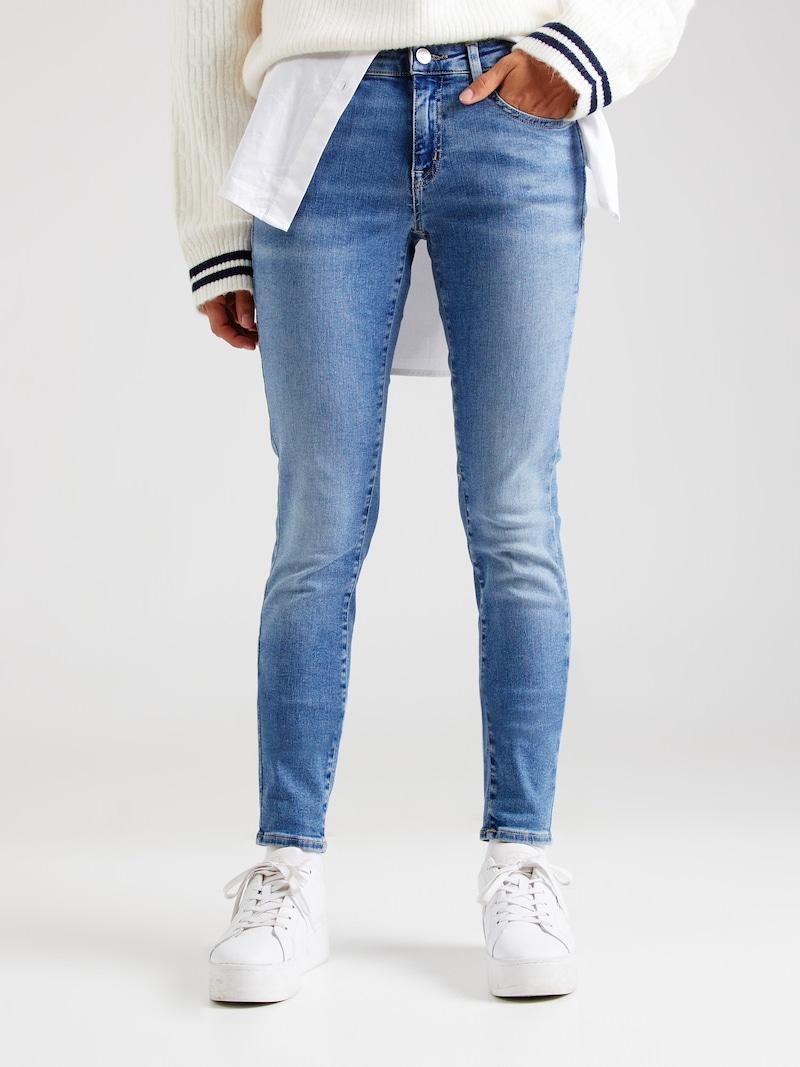 Sinned X About You Skinny Vaquero Tommy Jeans En Azul Claro