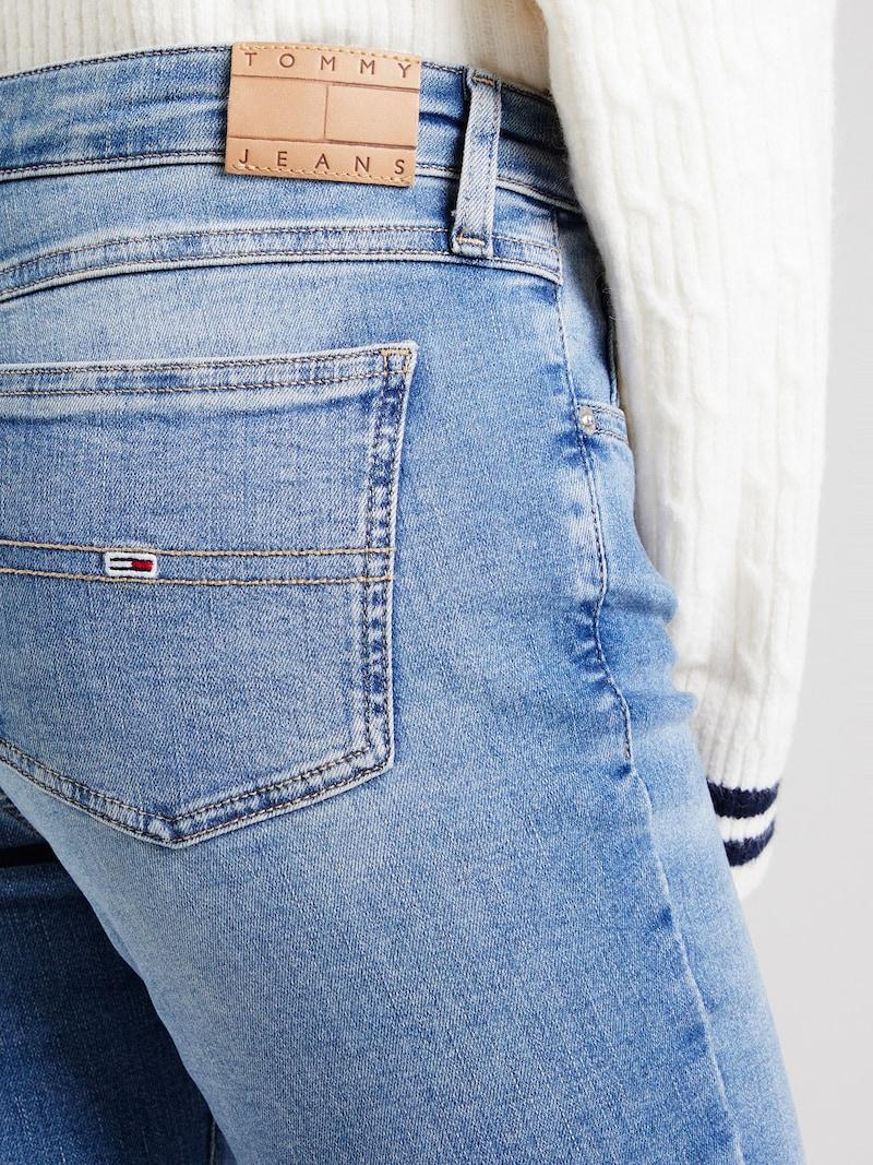 Sinned X About You Skinny Vaquero Tommy Jeans En Azul Claro