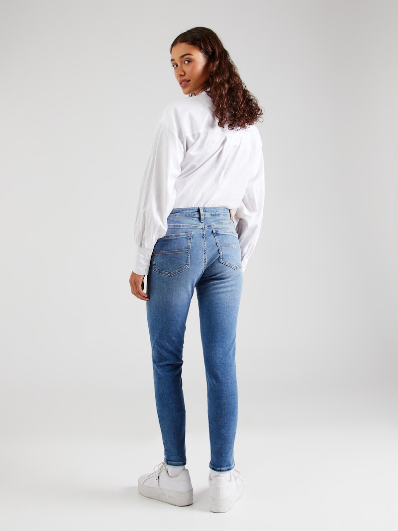 Sinned X About You Skinny Vaquero Tommy Jeans En Azul Claro