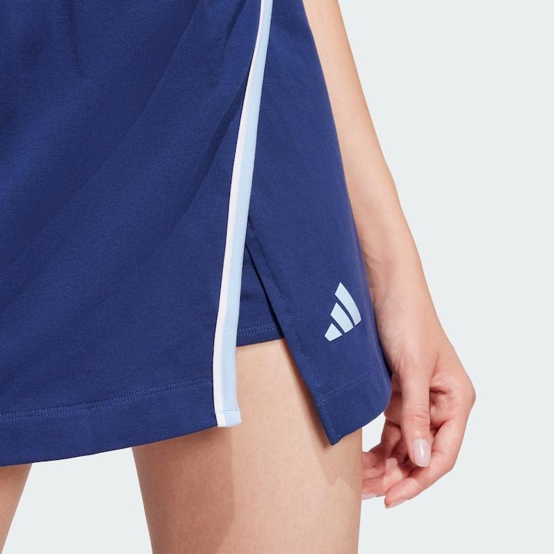 Sinned X About You Slimfit Falda Deportiva 'Essentials Color-Pop' ADIDAS SPORTSWEAR En Azul Claro Azul Oscuro