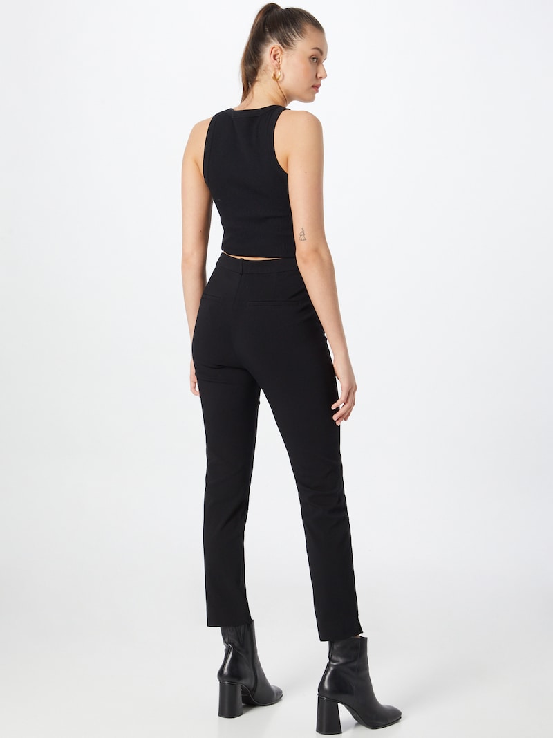 Sinned X About You Slimfit Pantalón Chino 'SOLVEJ' Freequent En Negro