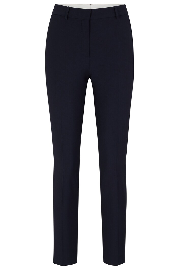 sinned x about you Slimfit Pantalón de pinzas 'TILUNAH' BOSS en Navy