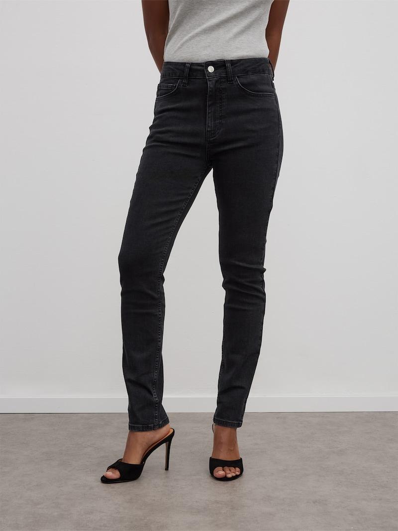 Sinned X About You Slimfit Vaquero RÆRE By Lorena Rae En Negro