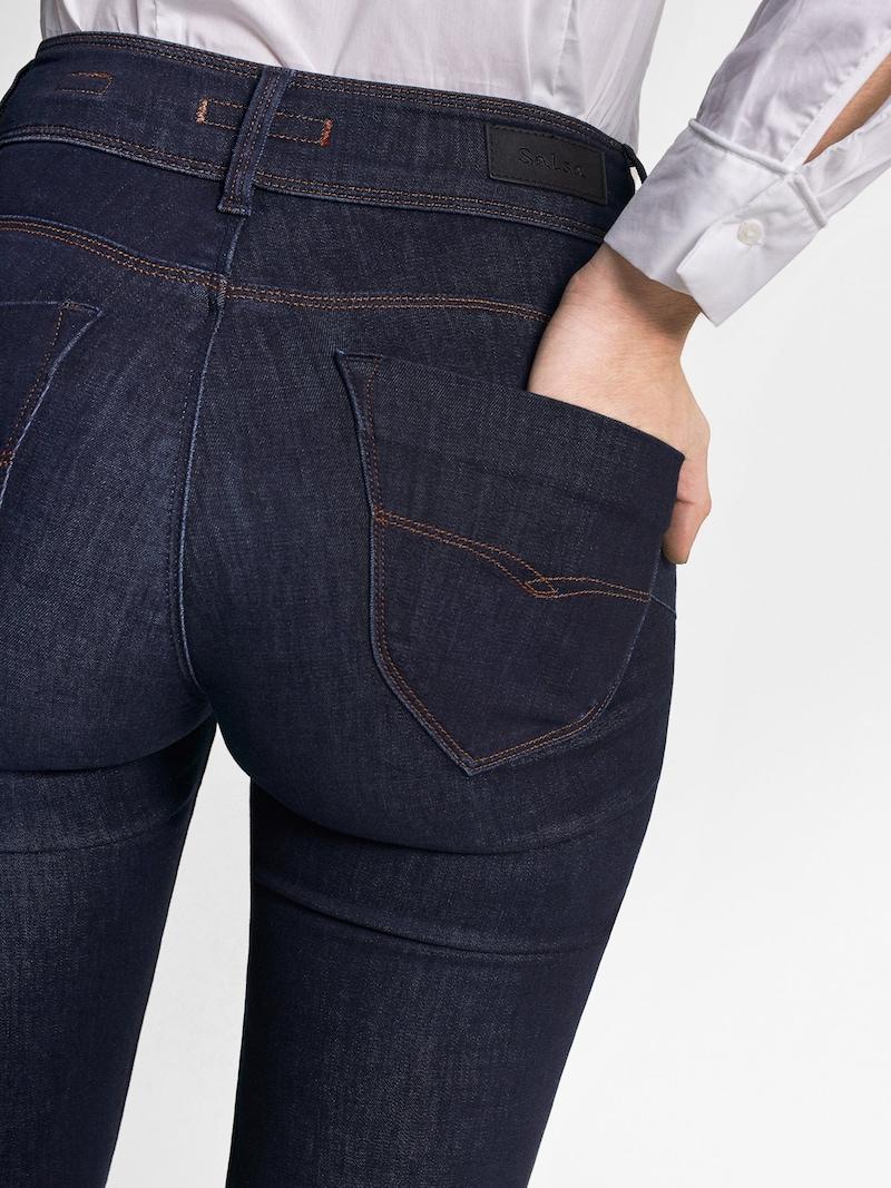 Sinned X About You Slimfit Vaquero 'Secret' Salsa Jeans En Azul Denim