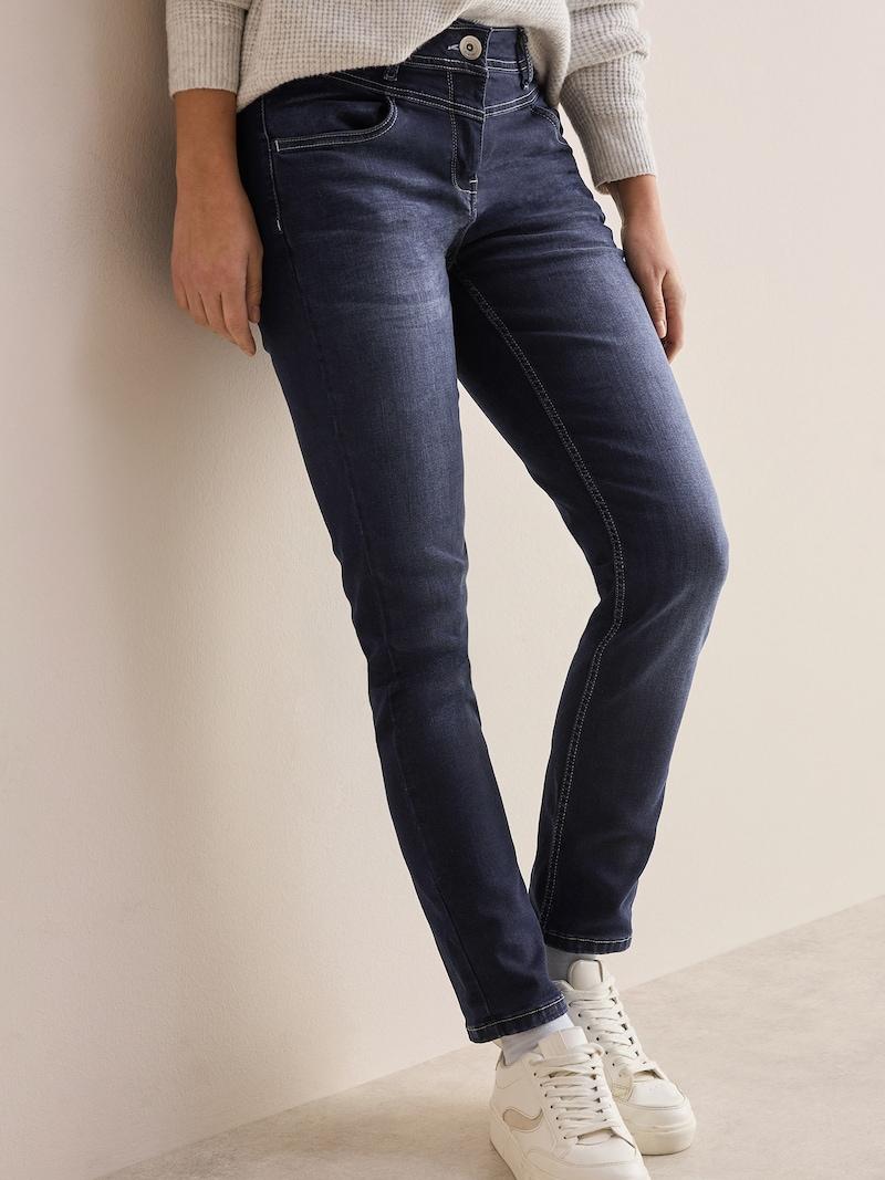 Sinned X About You Slimfit Vaquero 'Toronto' CECIL En Azul Oscuro