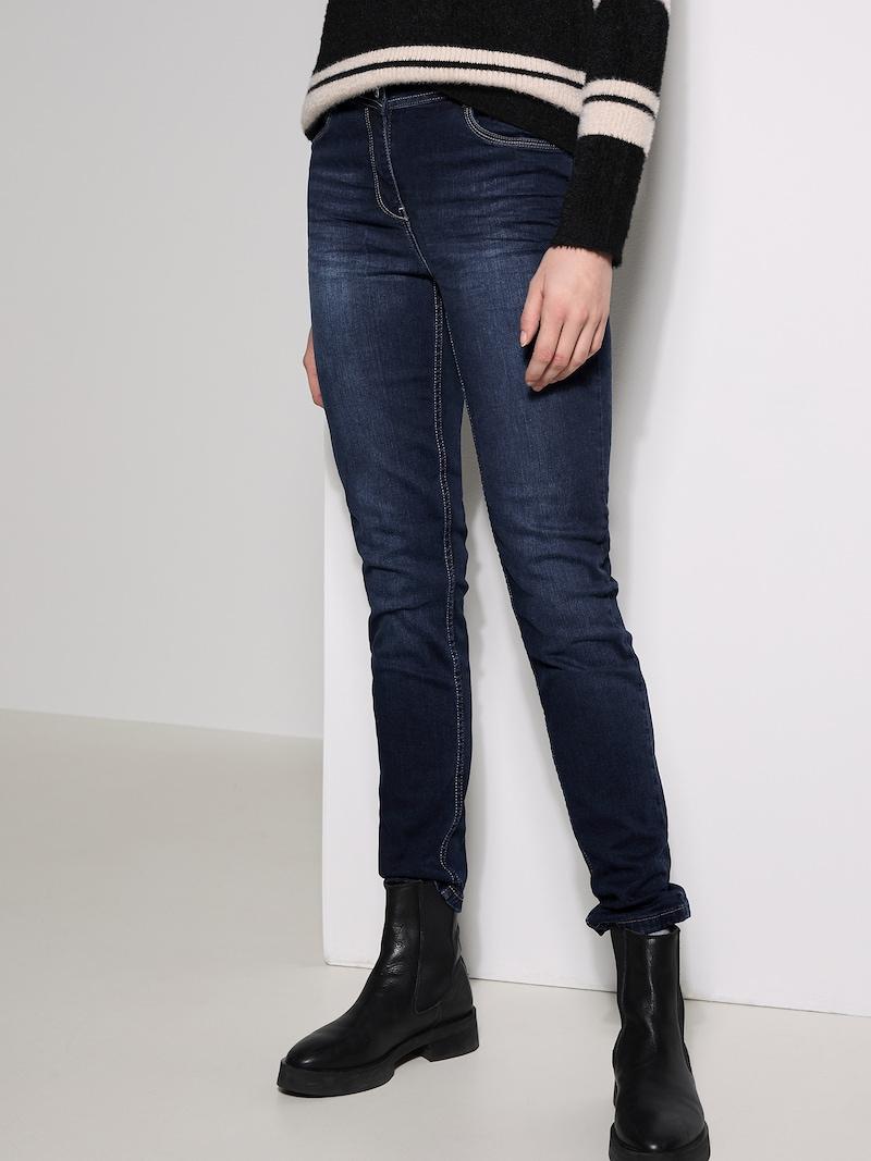 Sinned X About You Slimfit Vaquero 'Toronto' CECIL En Azul Oscuro