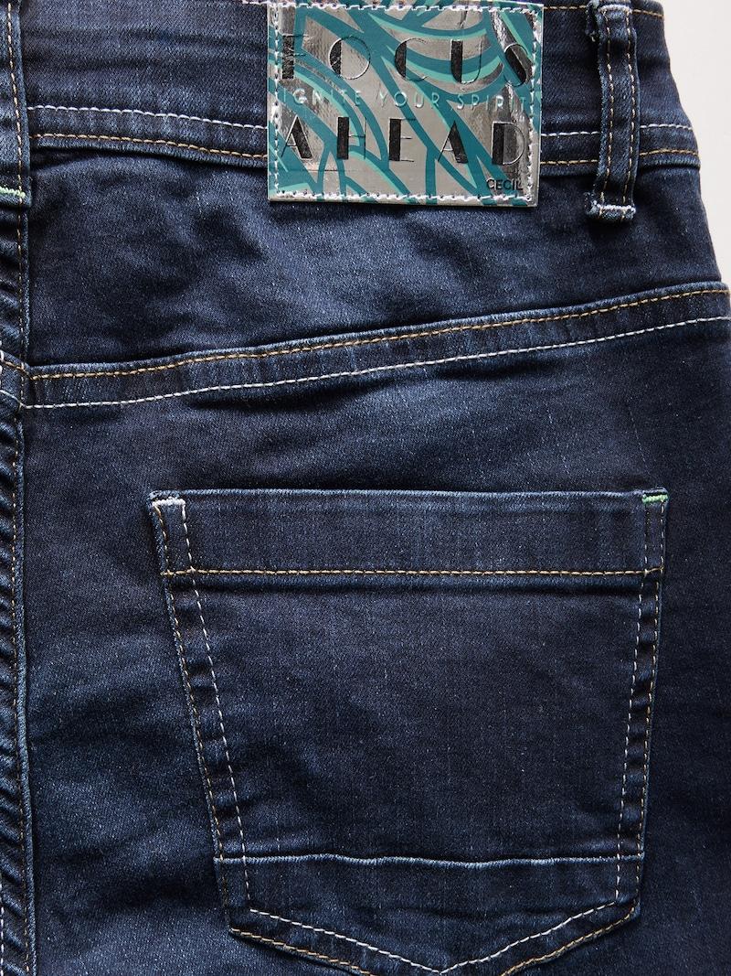 Sinned X About You Slimfit Vaquero 'Toronto' CECIL En Azul Oscuro