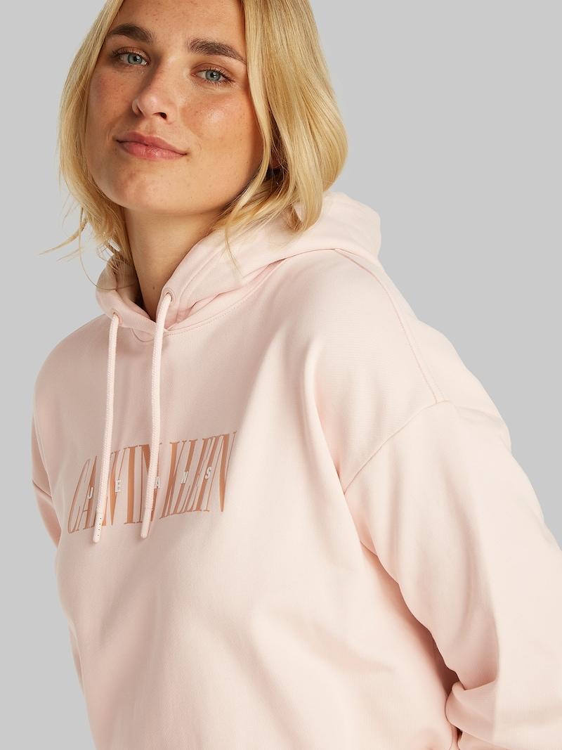 Sinned X About You Sudadera Calvin Klein Jeans En Rosa