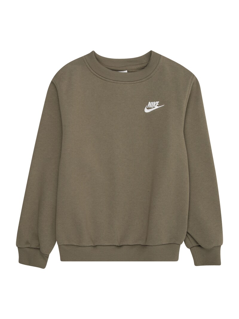 sinned x about you Sudadera 'Club Fleece' Nike Sportswear en Oliva