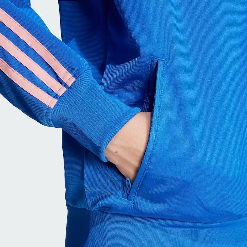 Sinned X About You Sudadera Con Cremallera 'Adicolor Classic Firebird' ADIDAS ORIGINALS En Azul Real
