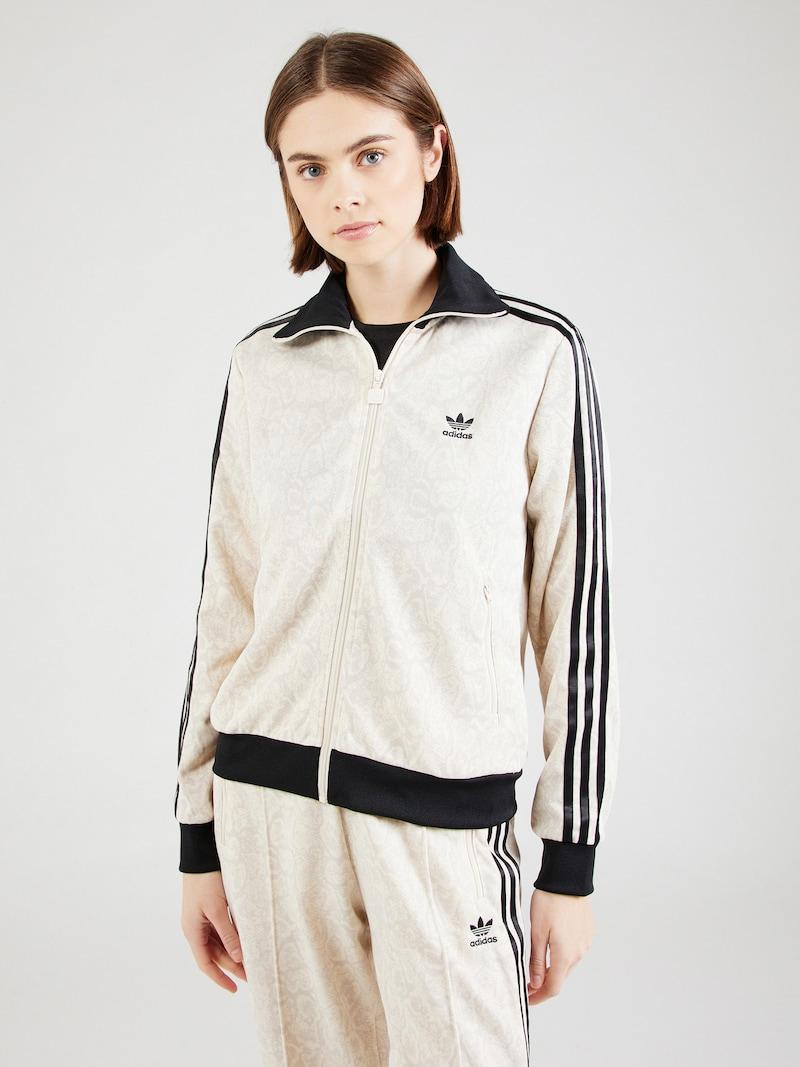 Sinned X About You Sudadera Con Cremallera ADIDAS ORIGINALS En Offwhite