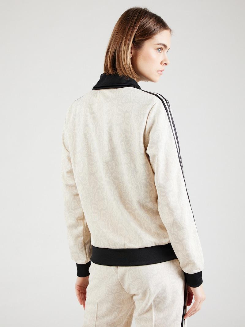 Sinned X About You Sudadera Con Cremallera ADIDAS ORIGINALS En Offwhite