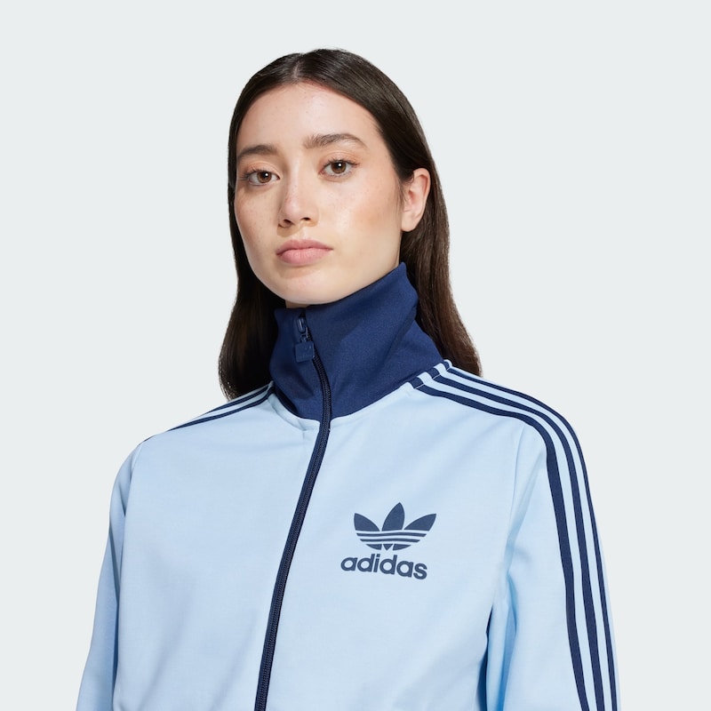 Sinned X About You Sudadera Con Cremallera 'Beckenbauer' ADIDAS ORIGINALS En Navy Azul Claro