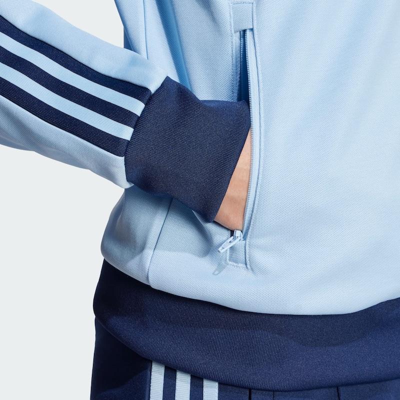 Sinned X About You Sudadera Con Cremallera 'Beckenbauer' ADIDAS ORIGINALS En Navy Azul Claro