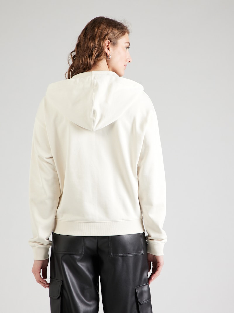 Sinned X About You Sudadera Con Cremallera 'Dalfine' HUGO En Blanco Lana