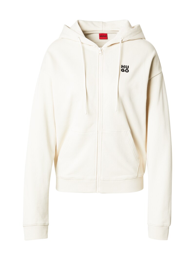 Sinned X About You Sudadera Con Cremallera 'Dalfine' HUGO En Blanco Lana