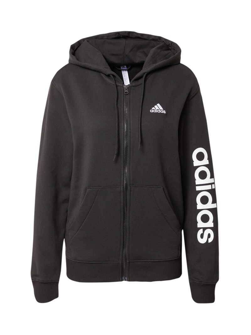 Sinned X About You Sudadera Con Cremallera Deportiva 'Essentials' ADIDAS SPORTSWEAR En Negro