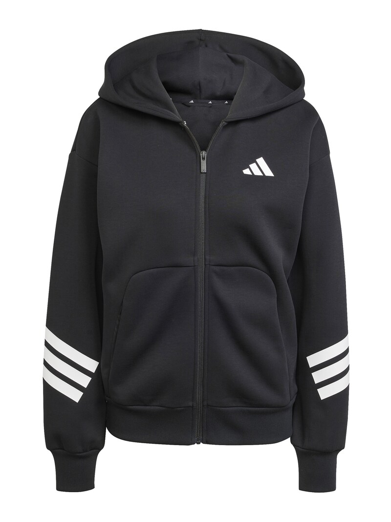 sinned x about you Sudadera con cremallera deportiva 'Future Icons' ADIDAS SPORTSWEAR en Negro