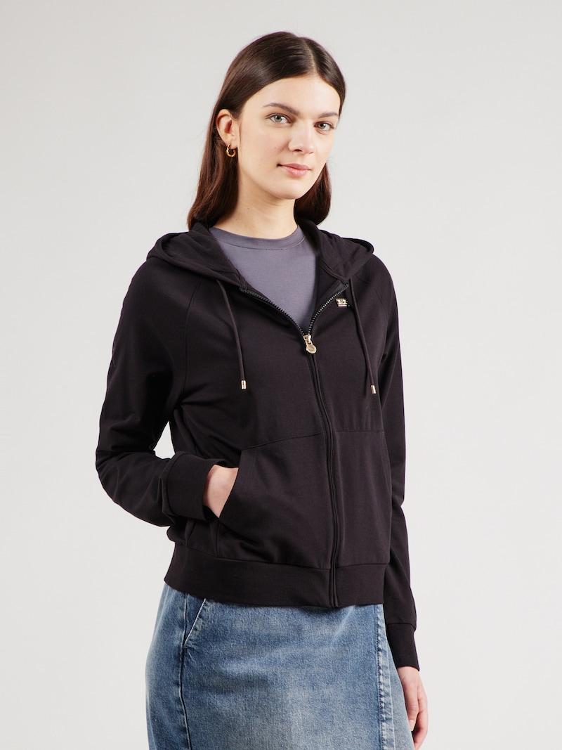 Sinned X About You Sudadera Con Cremallera EA7 Emporio Armani En Negro