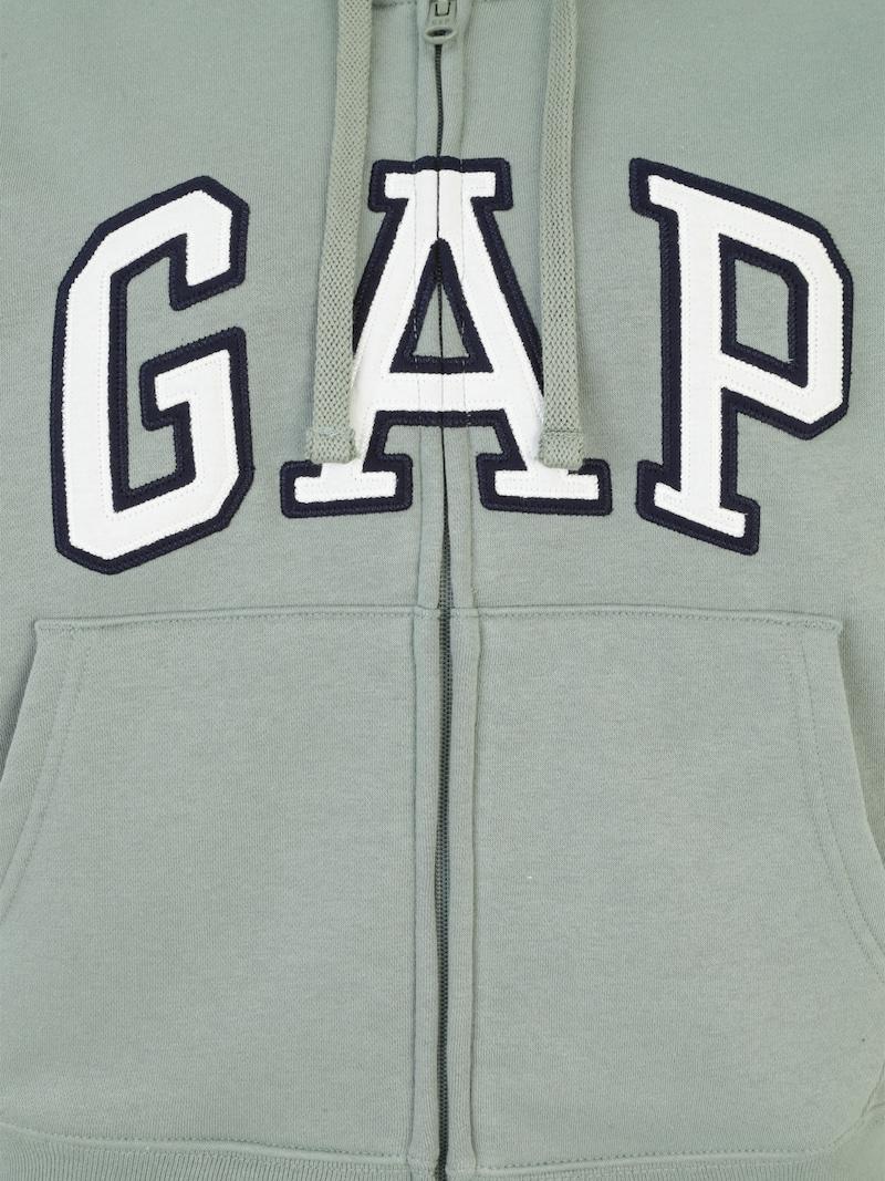 Sinned X About You Sudadera Con Cremallera 'HERITAGE' Gap Petite En Verde Claro
