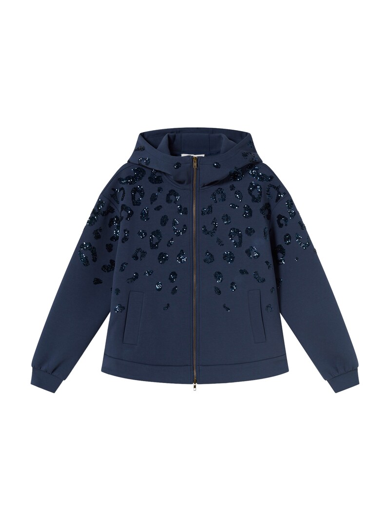 sinned x about you Sudadera con cremallera Lola Casademunt en Marino