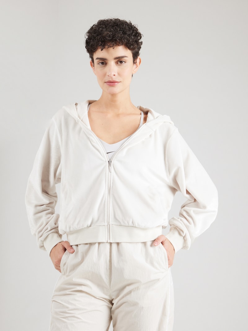 Sinned X About You Sudadera Con Cremallera Nike Sportswear En Beige Claro