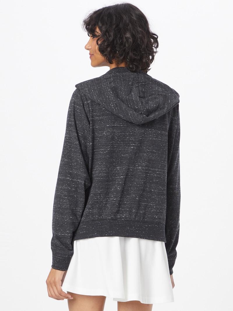 Sinned X About You Sudadera Con Cremallera Nike Sportswear En Negro