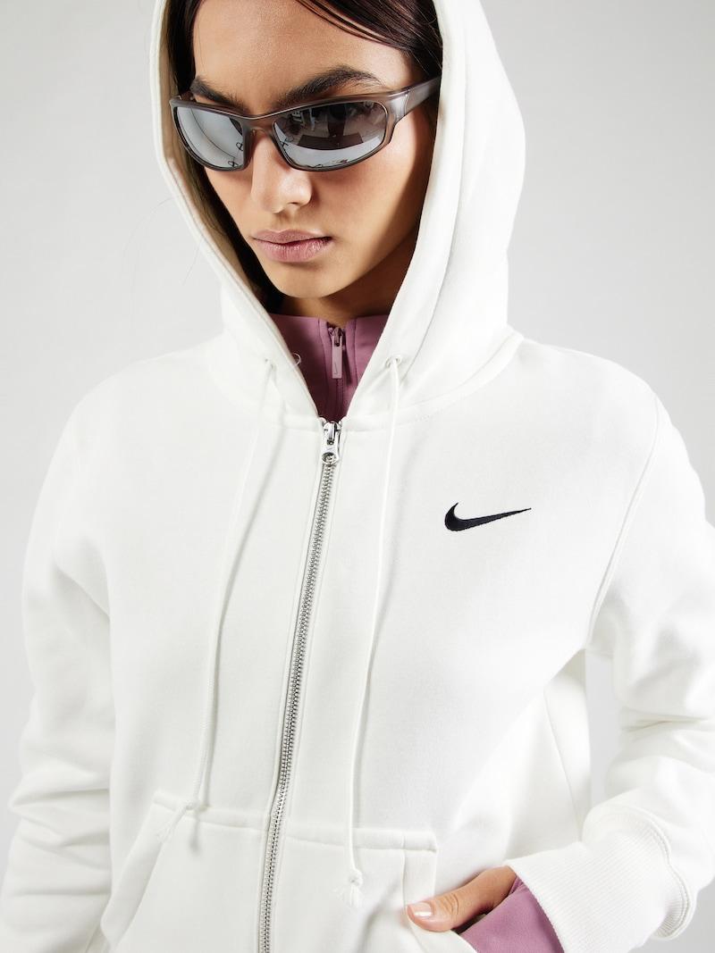 Sinned X About You Sudadera Con Cremallera 'PHNX FLC' Nike Sportswear En Ecru