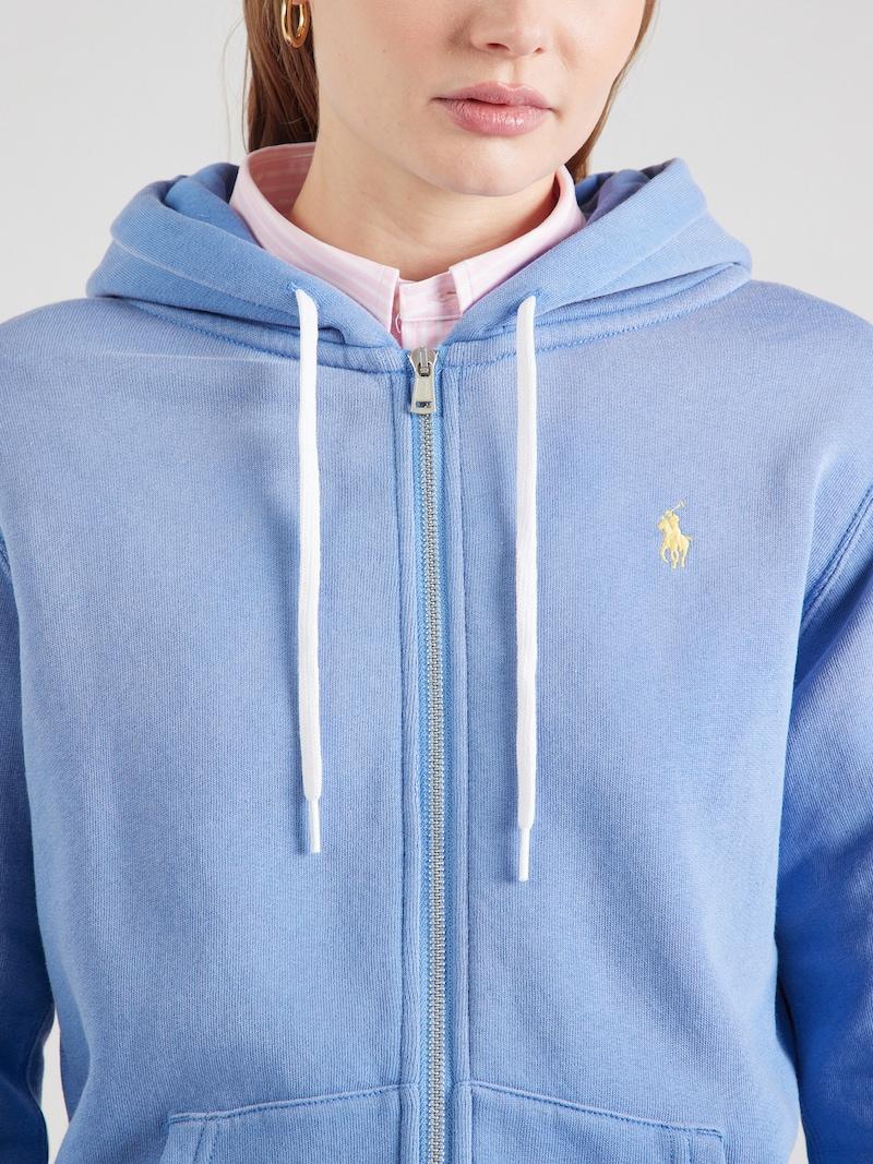 Sinned X About You Sudadera Con Cremallera Polo Ralph Lauren En Azul Denim