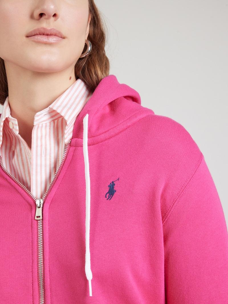 Sinned X About You Sudadera Con Cremallera Polo Ralph Lauren En Rosa