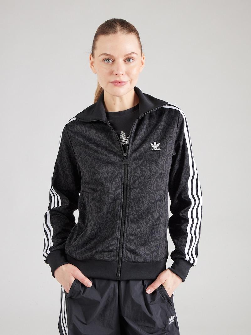 Sinned X About You Sudadera Con Cremallera 'SNAKE' ADIDAS ORIGINALS En Gris Oscuro