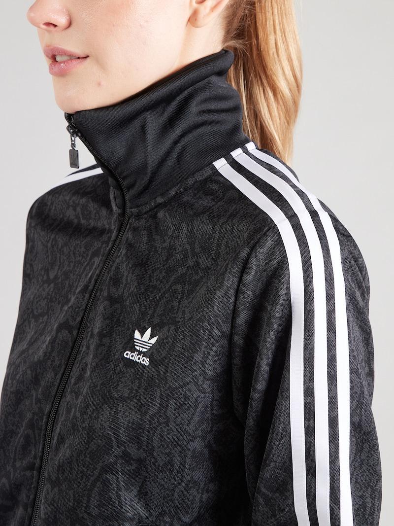 Sinned X About You Sudadera Con Cremallera 'SNAKE' ADIDAS ORIGINALS En Gris Oscuro