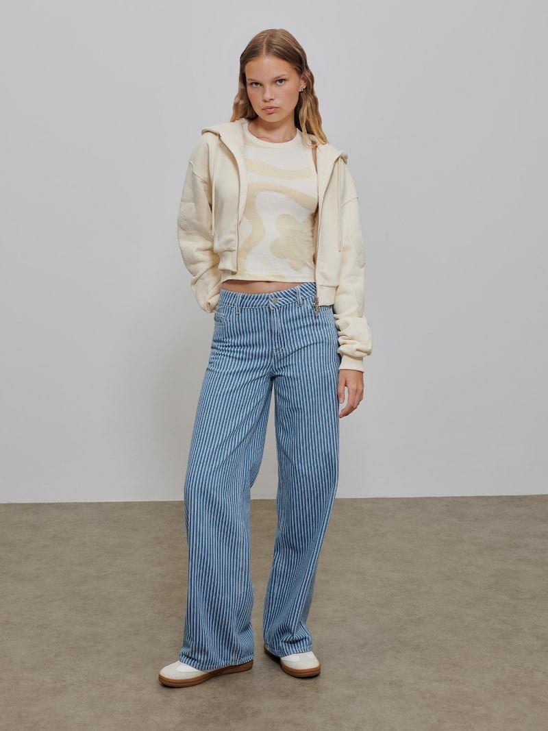 Sinned X About You Sudadera Con Cremallera 'Spontaneous' Florence By Mills Exclusive For ABOUT YOU En Crema